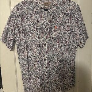 Ariat Men's Casual Paisley Shirt M